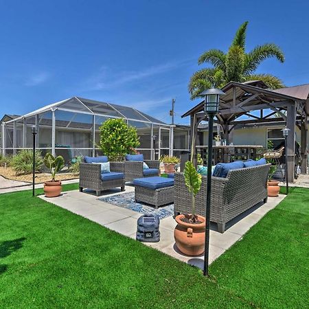 Waterfront Bradenton Home Heated Pool And Fire Pit Экстерьер фото