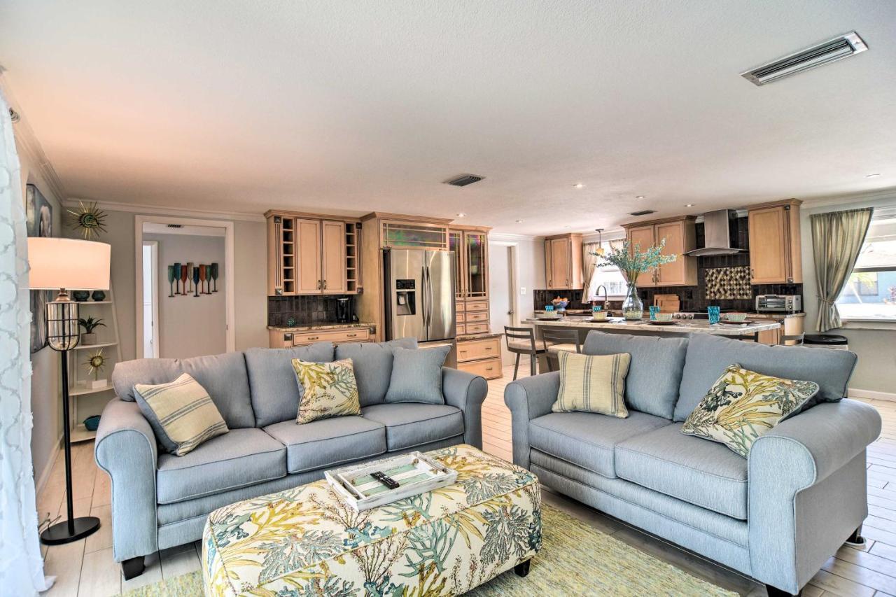 Waterfront Bradenton Home Heated Pool And Fire Pit Экстерьер фото