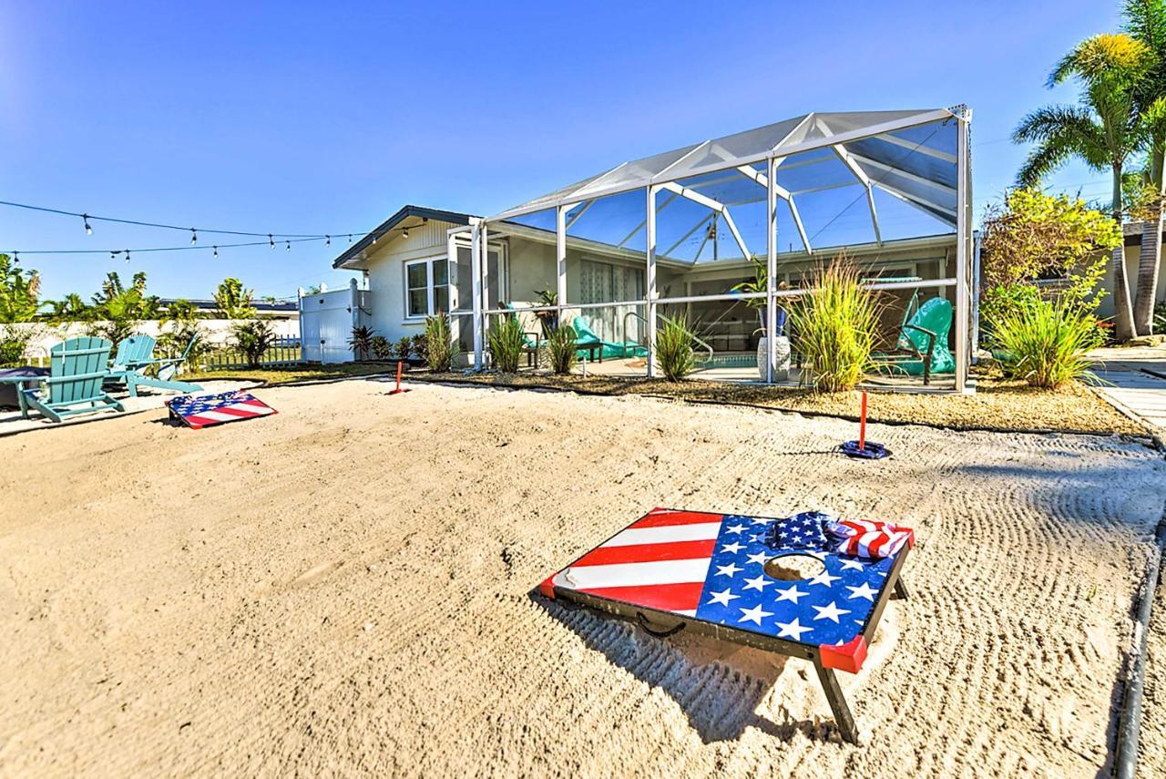 Waterfront Bradenton Home Heated Pool And Fire Pit Экстерьер фото