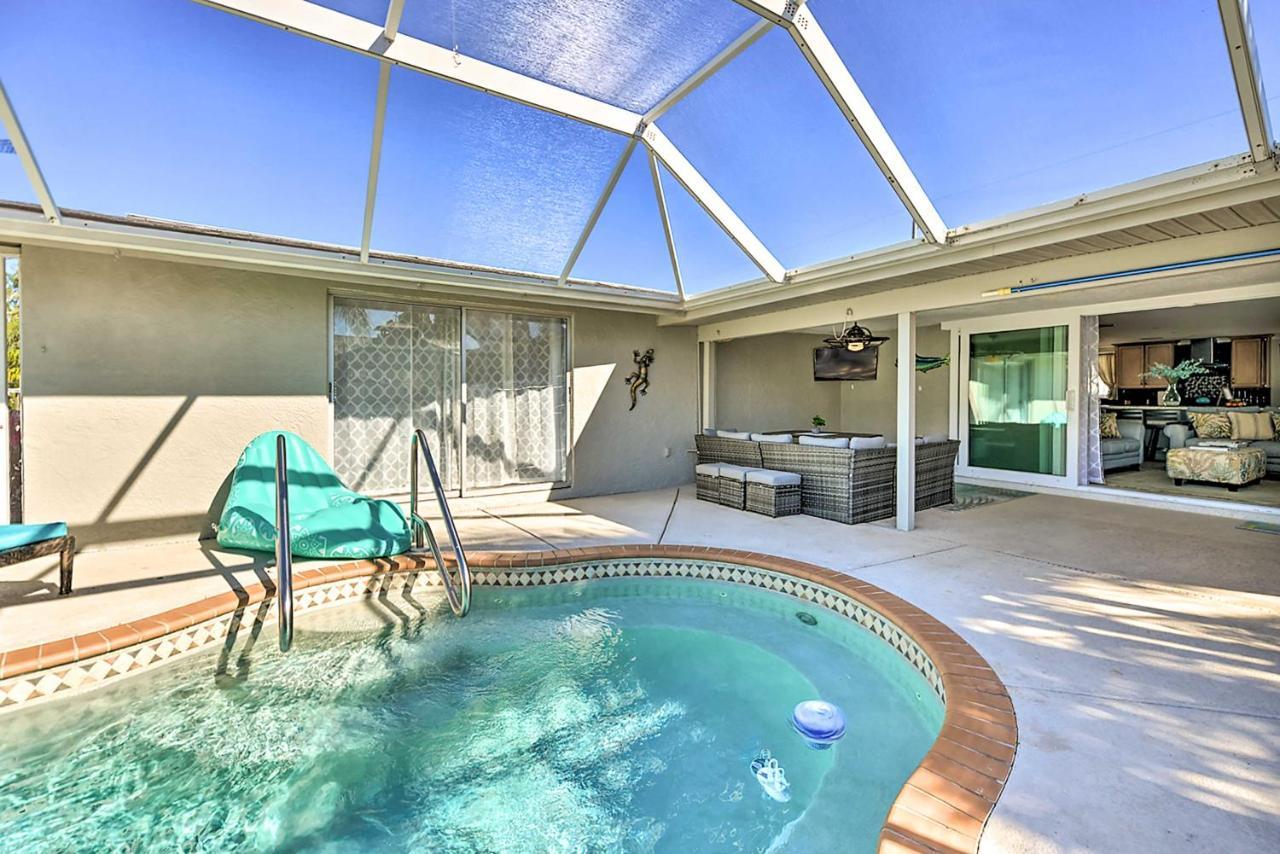 Waterfront Bradenton Home Heated Pool And Fire Pit Экстерьер фото