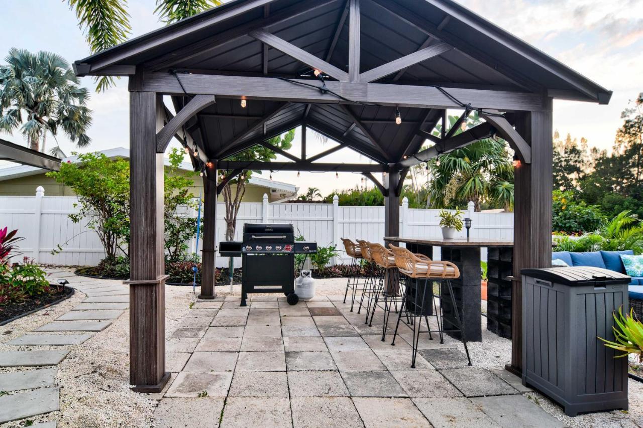 Waterfront Bradenton Home Heated Pool And Fire Pit Экстерьер фото