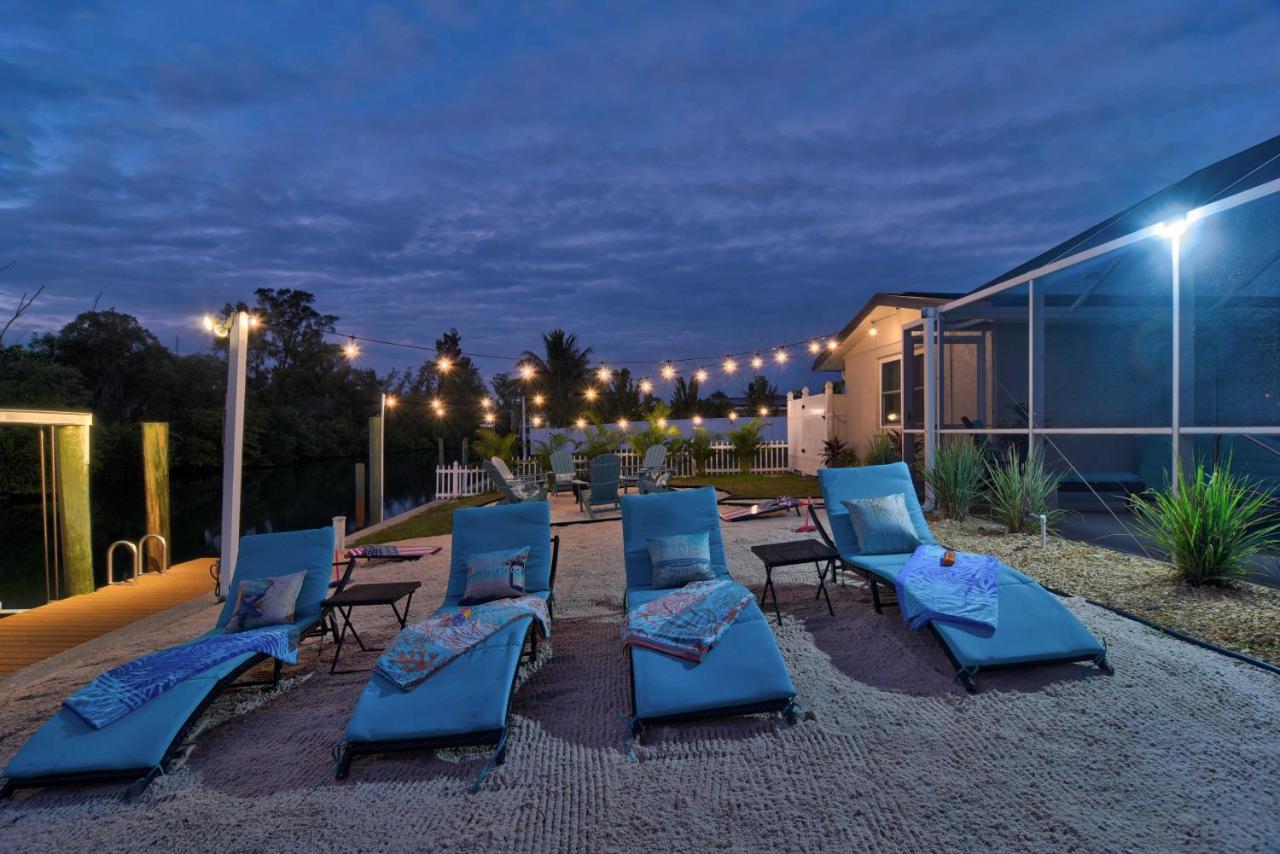 Waterfront Bradenton Home Heated Pool And Fire Pit Экстерьер фото