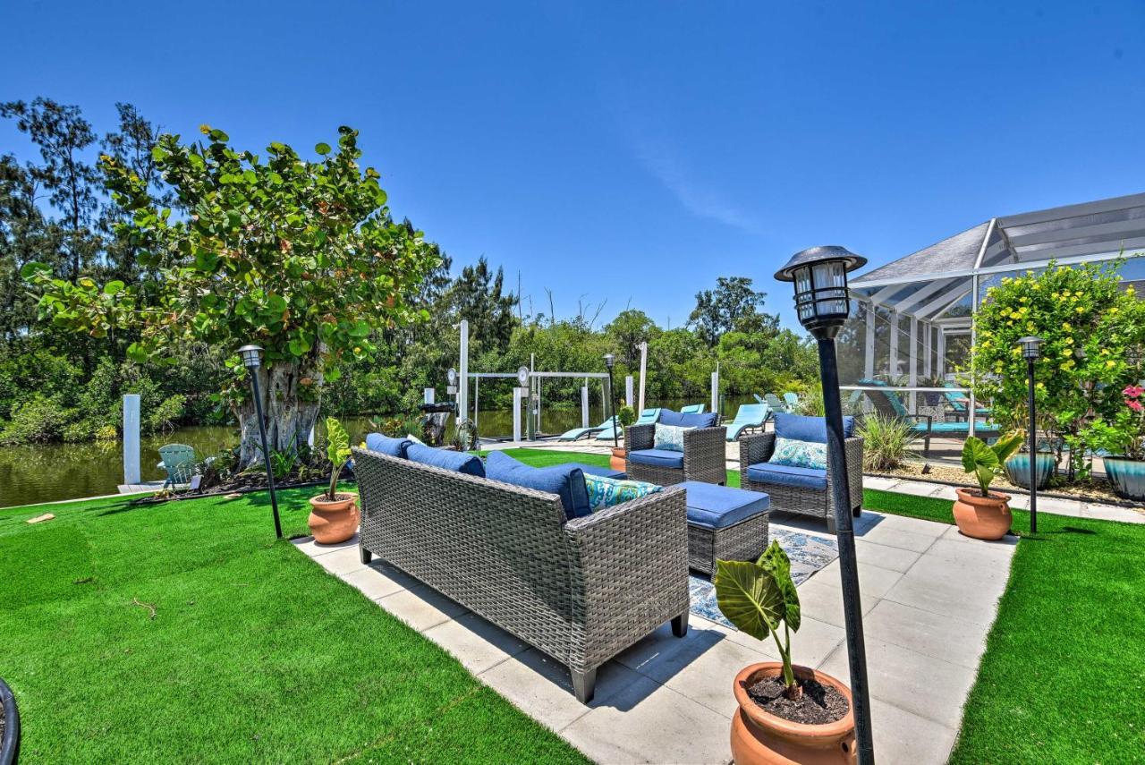 Waterfront Bradenton Home Heated Pool And Fire Pit Экстерьер фото