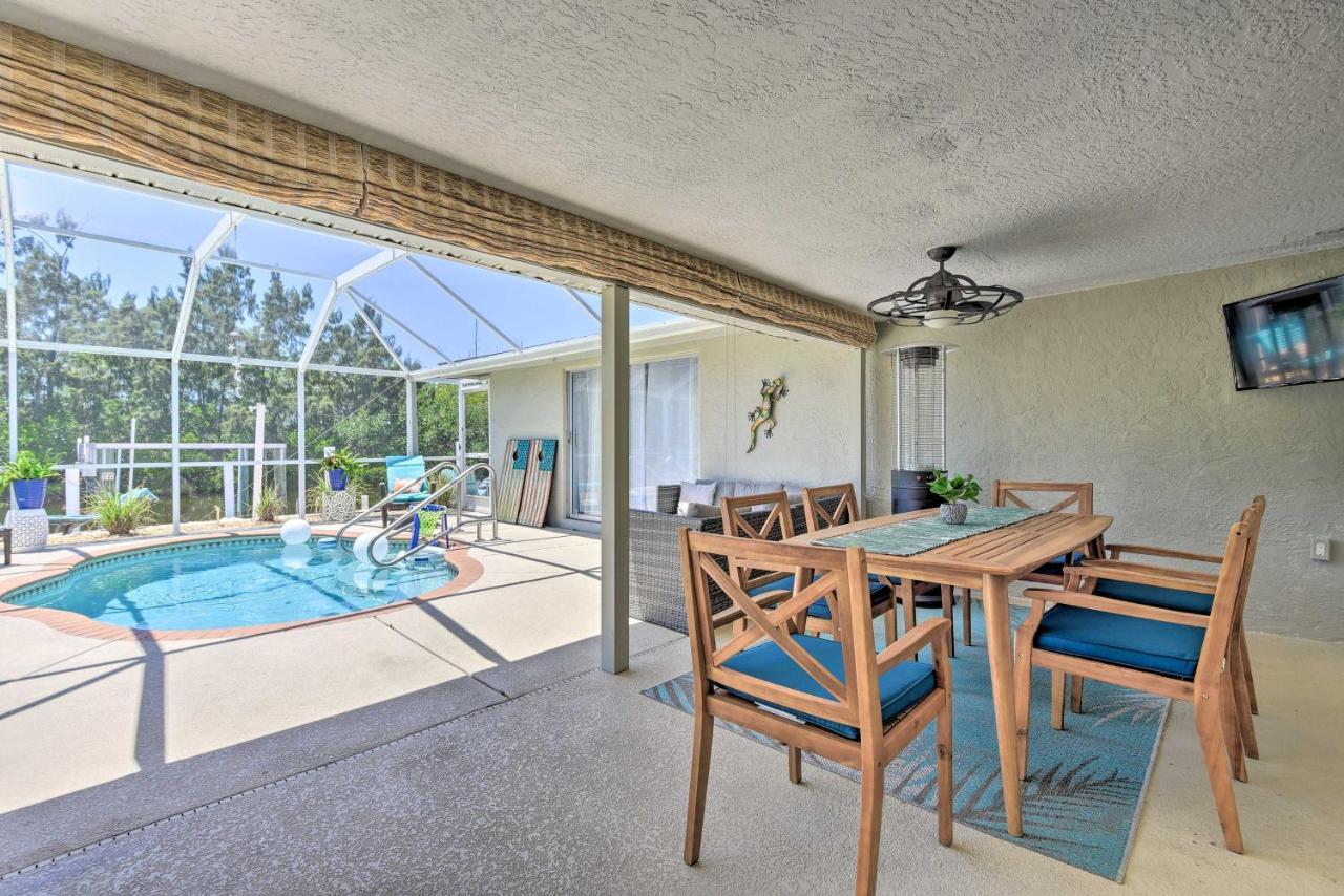 Waterfront Bradenton Home Heated Pool And Fire Pit Экстерьер фото