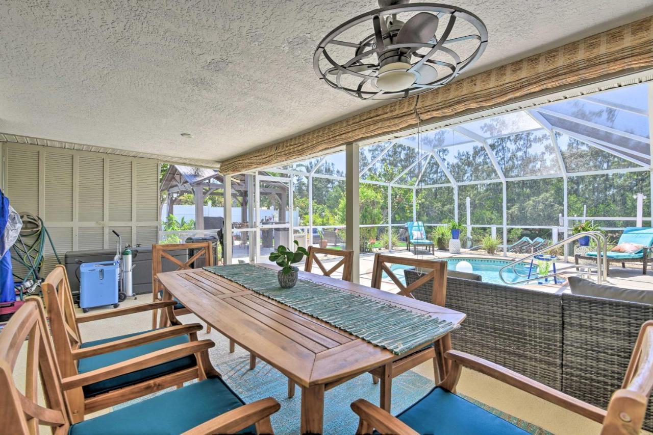 Waterfront Bradenton Home Heated Pool And Fire Pit Экстерьер фото